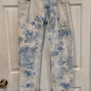 Diamond Stash Men's Size 32 Acid Wash Jeans